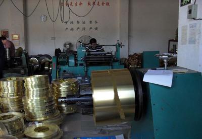 高硬度H62黃銅帶 塑膠包裝貼膜，導電率高，金屬材料銷售首選