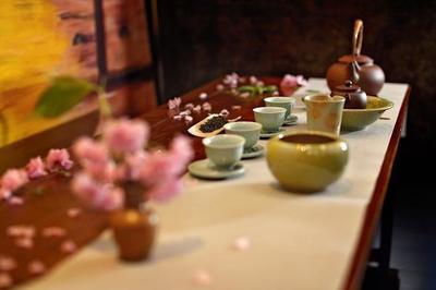 茶席、茶園、茶仙子,宜興市首屆茶文化藝術(shù)節(jié)
